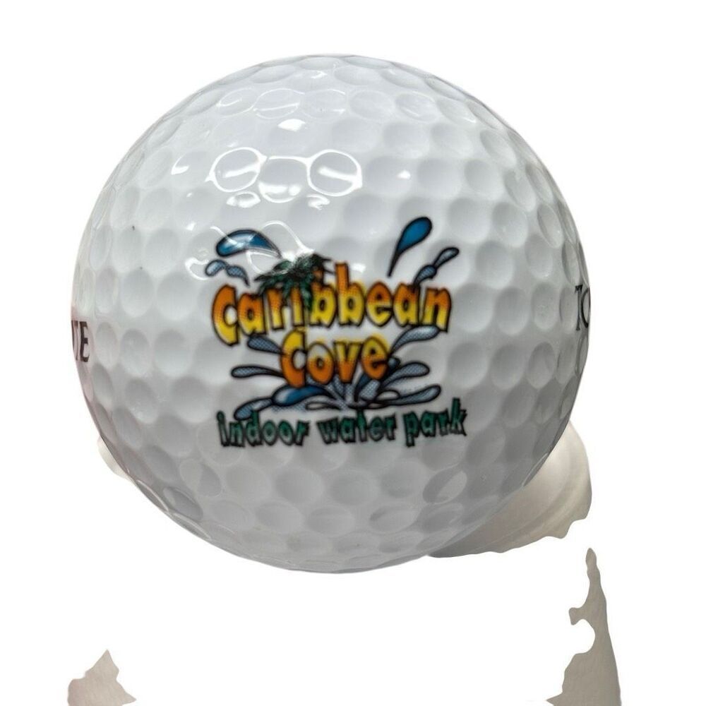 Caribbean Cove Indoor Water Park Logo Top Flite XL Golf Ball